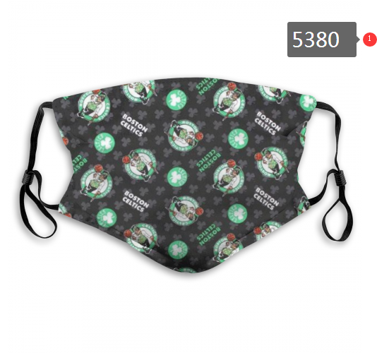 2020 NBA Boston Celtics #1 Dust mask with filter->nba dust mask->Sports Accessory